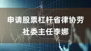 申请股票杠杆省律协劳社委主任李娜