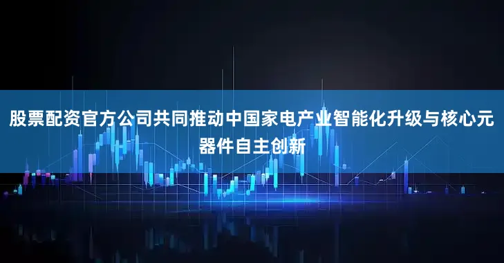 股票配资官方公司共同推动中国家电产业智能化升级与核心元器件自主创新