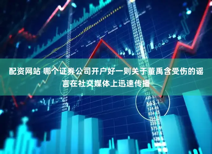 配资网站 哪个证券公司开户好一则关于董禹含受伤的谣言在社交媒体上迅速传播